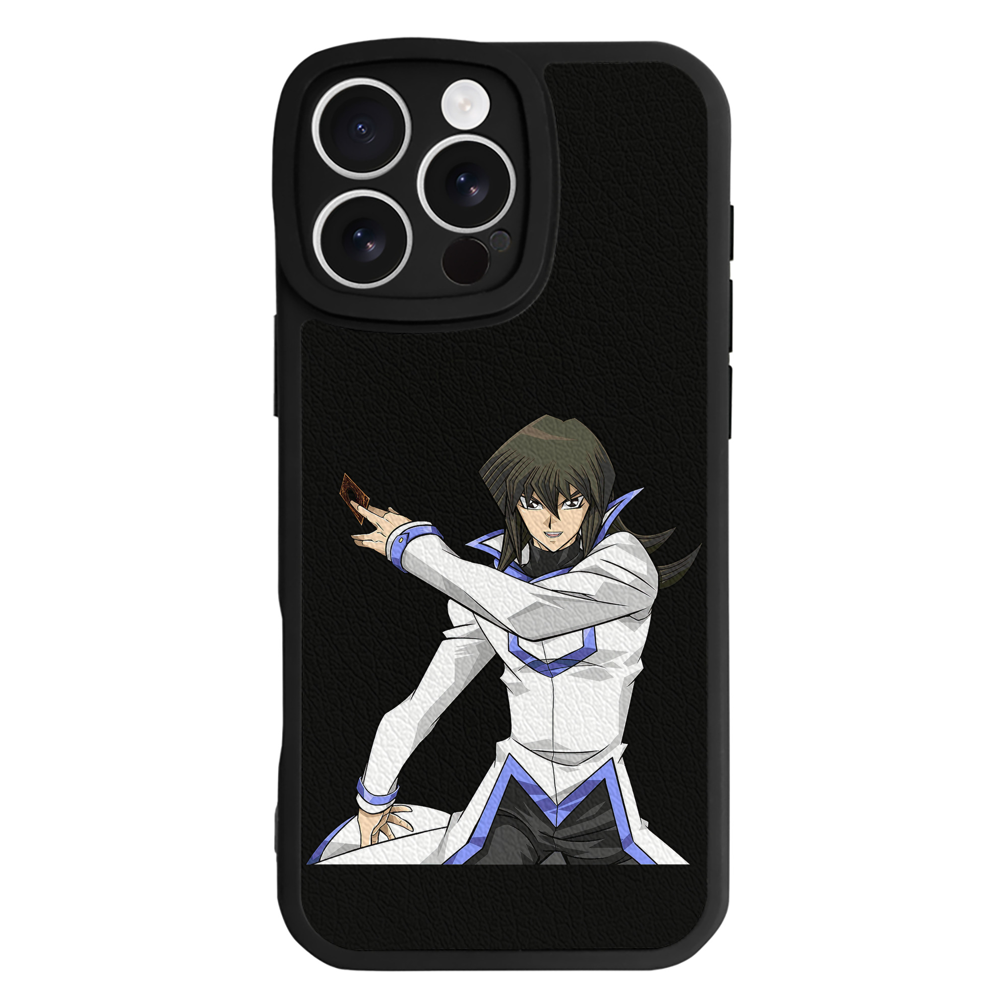 遊☆戯☆王 Yu-Gi-Oh! 【iPhone 16シリーズ対応】シリコンスマホケース（レザー調） 材質：シリコン